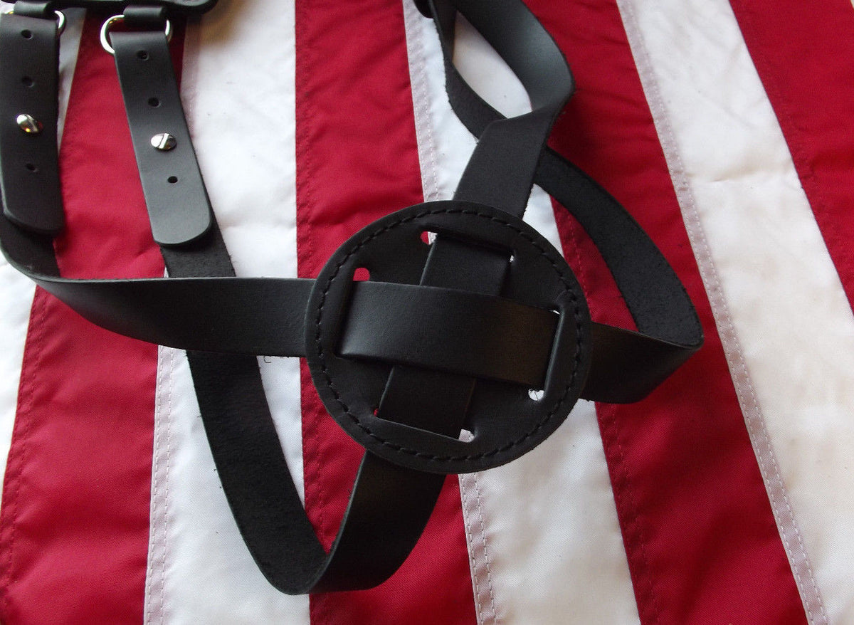 J&J Horizontal Shoulder Holster Rig J&J Leather Store