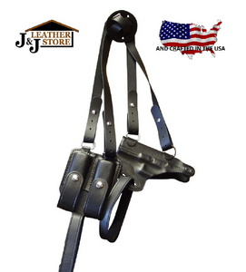 J&J Horizontal Shoulder Holster Rig